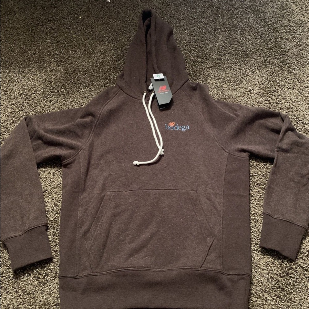 New Balance X Bodega Brown Sweatshirt Hoodie Casual Comfort